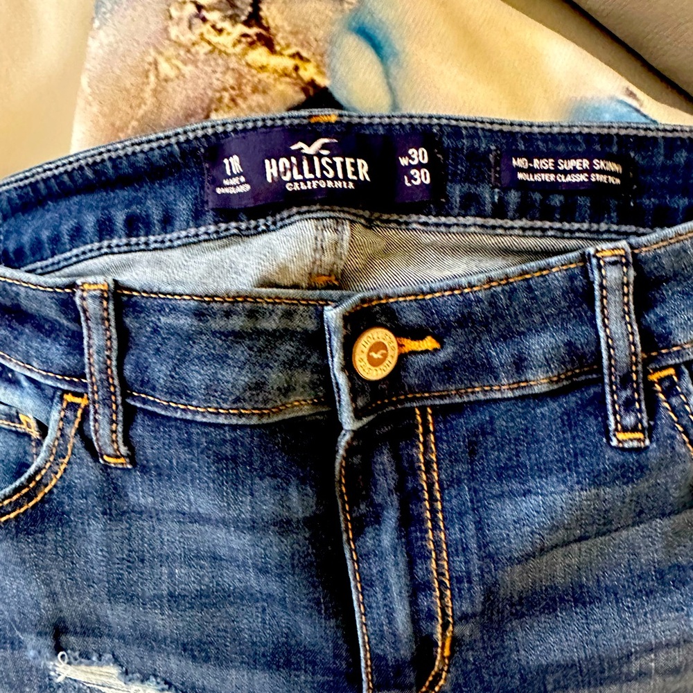 Hollister denim with tags. Size 11R. Never used